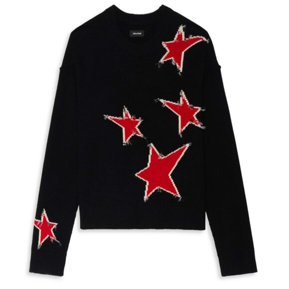 Zadig & Voltaire Markuz Cashmere Crewneck Sweater - Picture 2 of 7